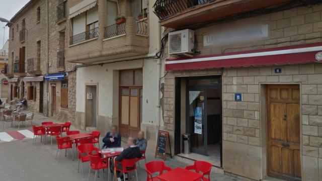 Bar café Europa, en Castelldans (Lleida)