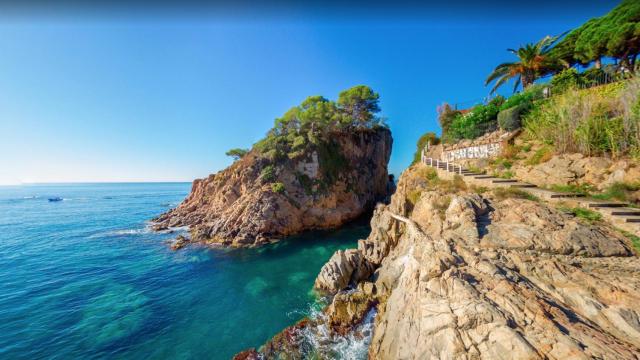 Camino de ronda de Lloret de Mar (Girona)