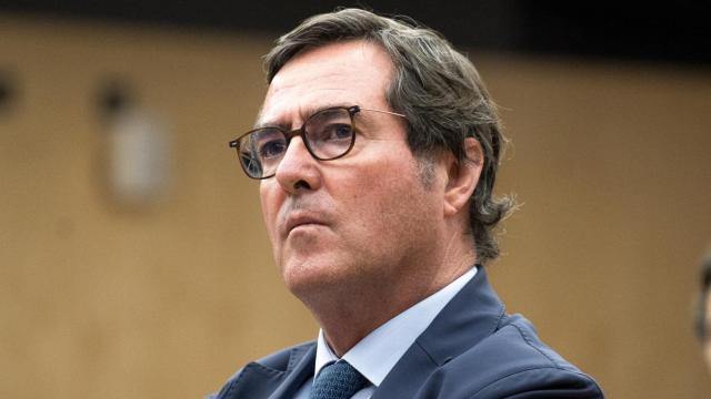 El presidente de CEOE, Antonio Garamendi