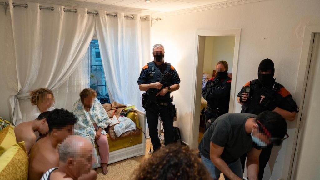 varios de los detenidos en el marco de la investigación Kashmir