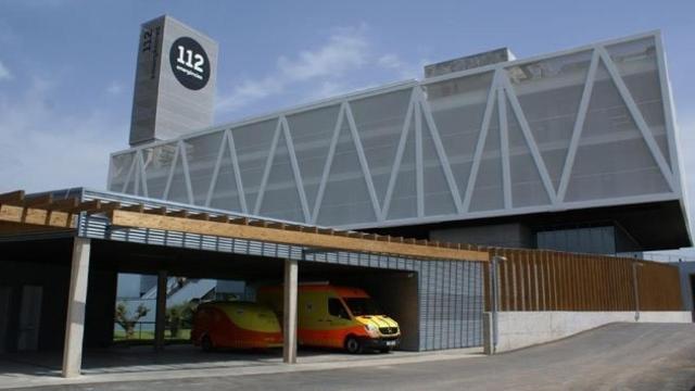 Edificio del centro de llamadas de emergencia 112