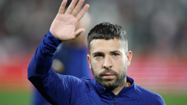 Jordi Alba, después de despedirse del FC Barcelona tras rescindir contrato / REDES