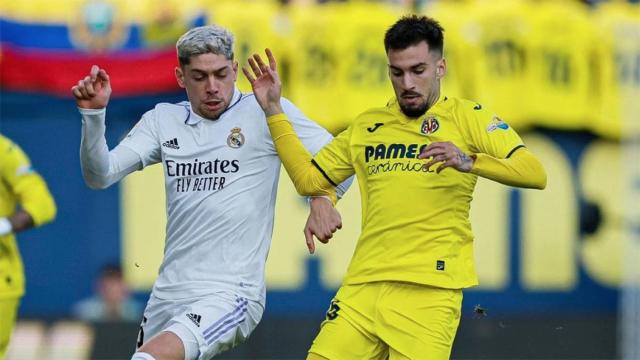 Fede Valverde y Baena, durante un Real Madrid-Villarreal de Liga / REDES