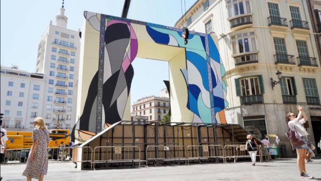 Portada de la feria de Málaga