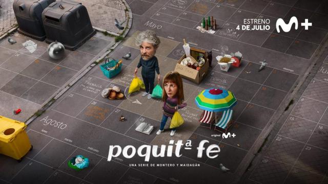 Imagen promocional de la serie 'Poquita fe'