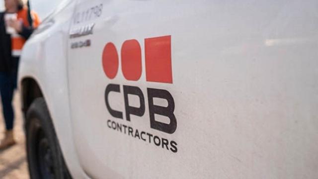 Vehículo de CPB Contractors, filial de Cimic (ACS)