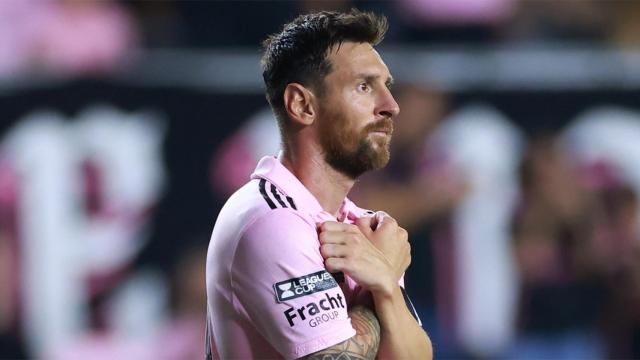 Leo Messi, durante un partido con el Inter Miami frente a Dallas / REDES