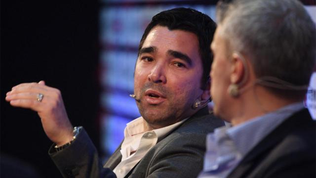 Deco, durante una entrevista en una imagen de archivo / REDES