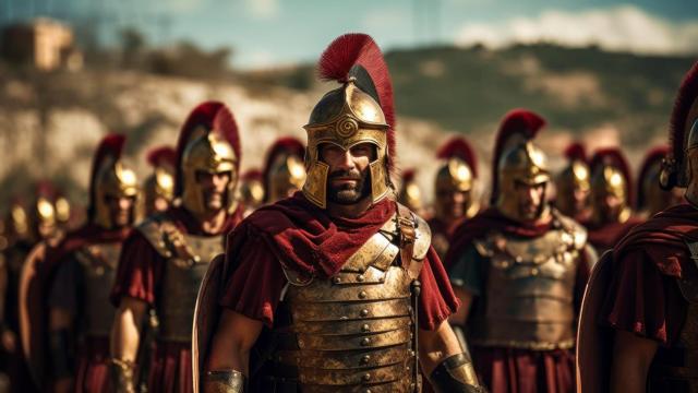 Soldados romanos