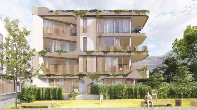 Recreación digital de los pisos de lujo de Can Raventós de Corp