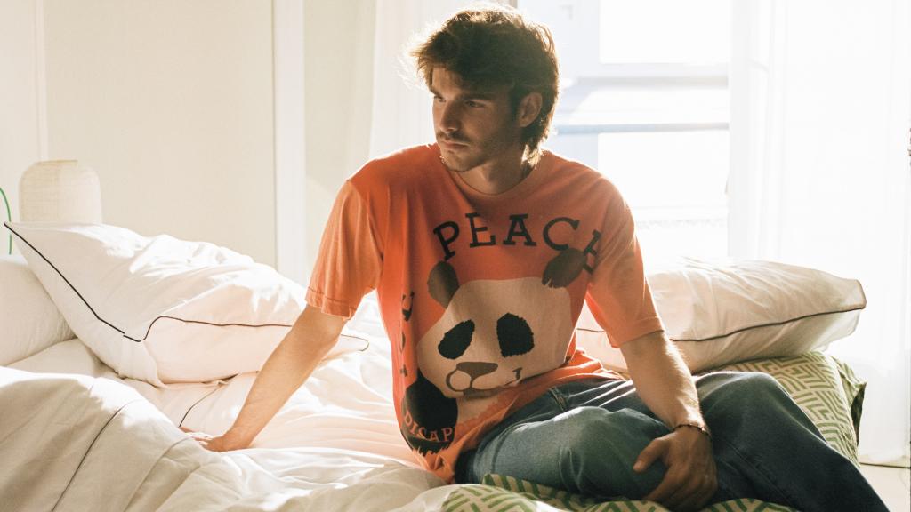 Álvaro Mel en el rodaje de 'Un cuento perfecto'