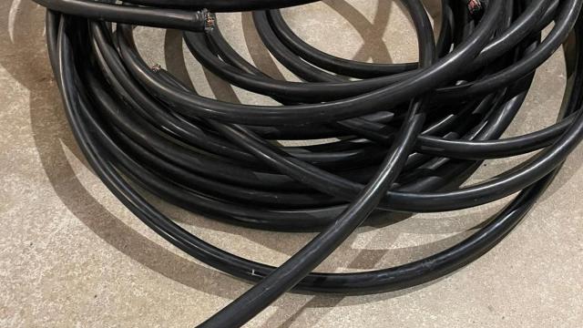 Robo de cable telefónico en l'Armentera (Girona)