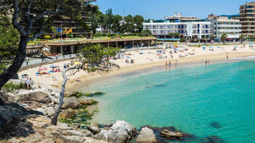 Playa de Sant Antoni de Calonge, en la provincia de Girona