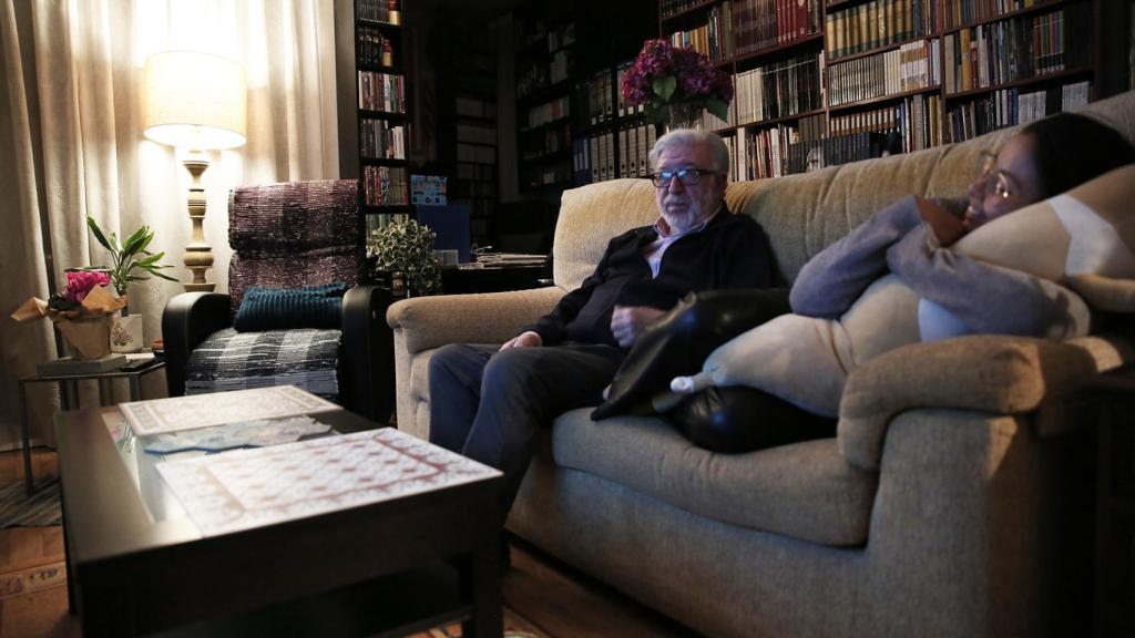 Carles y Carolina, dos de los beneficiarios del programa 'Vivir y convivir' de la Fundación Roure