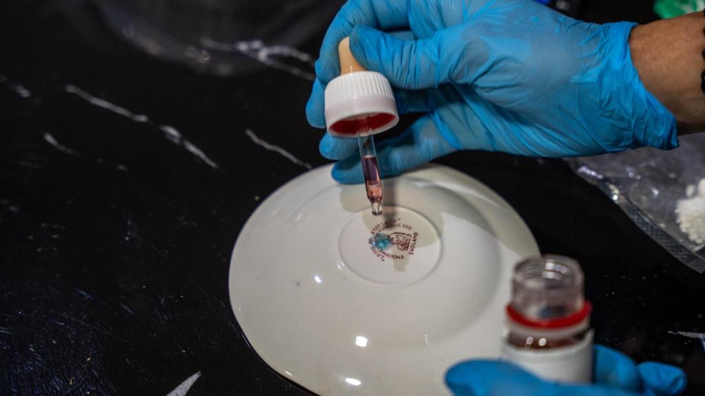 Prueba de toxicologia de los mossos