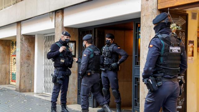 Agentes de la Guardia Civil, en una operación antidrogas anterior