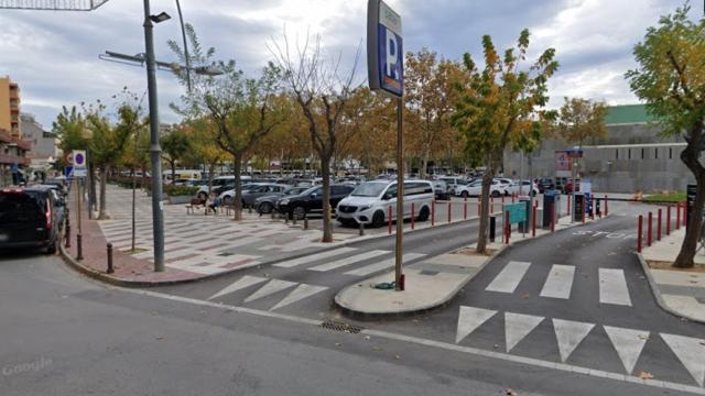 Plaza de Europa de Platja d'Aro (Girona) donde ocurrió el atropello