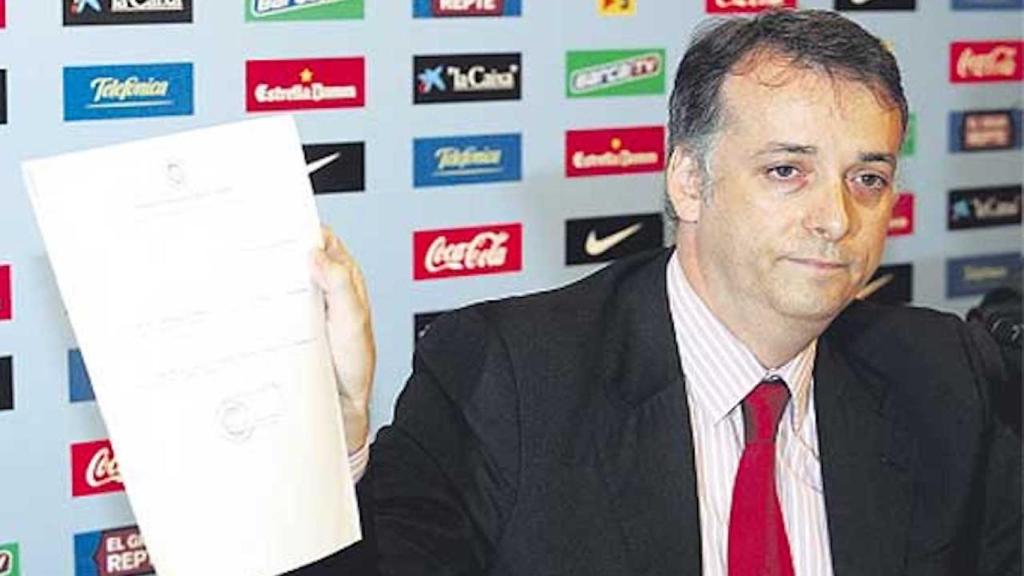 Alejandro Echevarría, en una roda de premsa