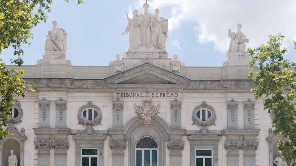 Fachada del Tribunal Supremo
