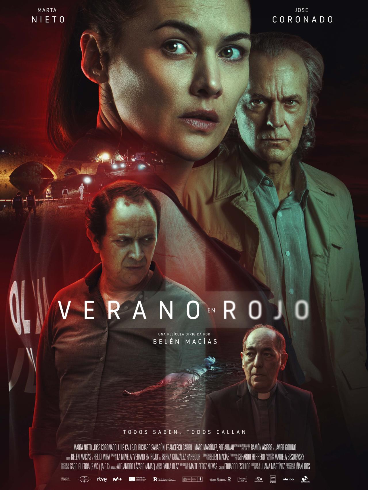 Poster de 'Verano en rojo'