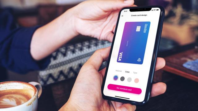 Interfaz de la app de Revolut