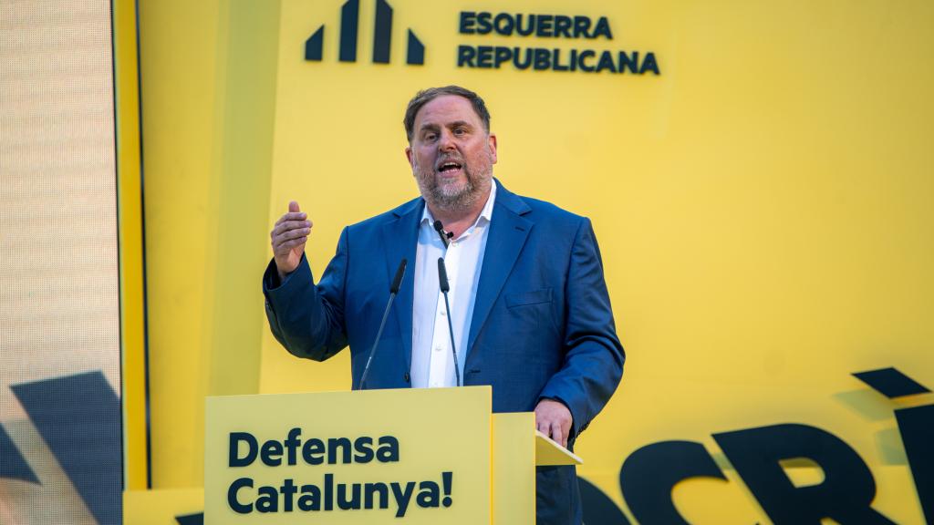 El presidente de ERC, Oriol Junqueras