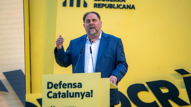 El presidente de ERC, Oriol Junqueras