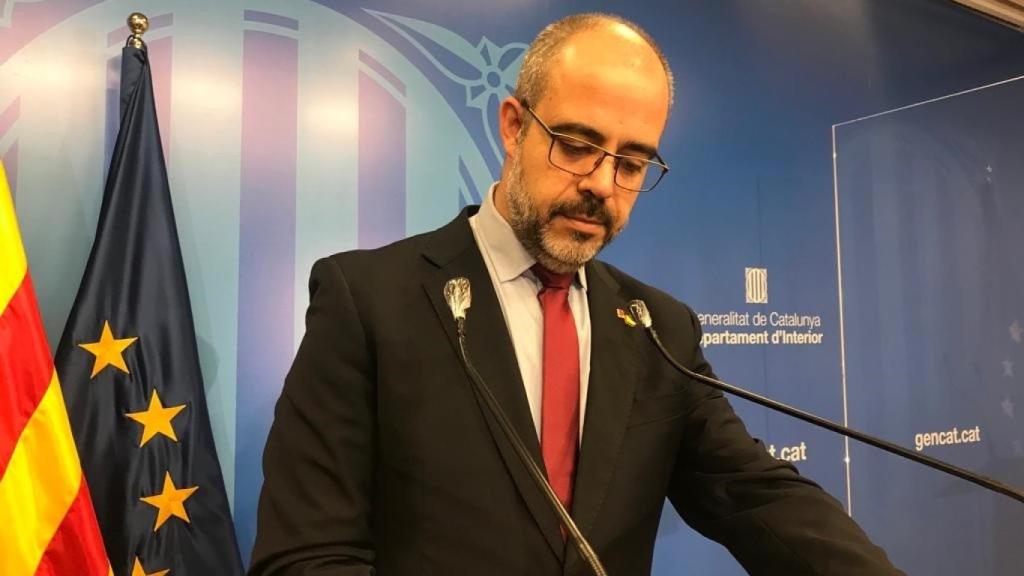 El 'exconseller' de Interior Miquel Buch, en una imagen de archivo
