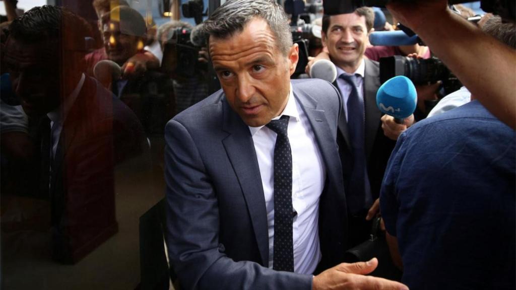 Jorge Mendes, acudint a una gala de premis en una imatge d'arxiu