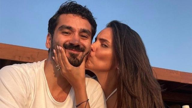 Ilkay Gundogan, junto a su mujer Sara Arfaoui en Instagram