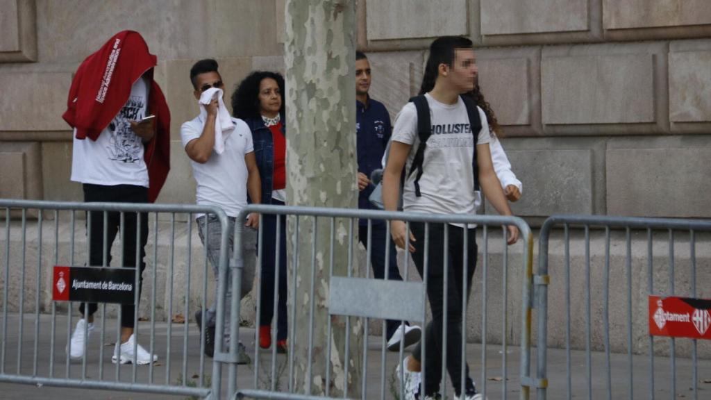 Los miembros de la denominada 'manada de Manresa'