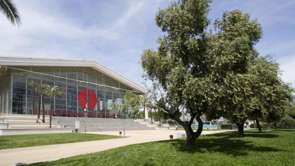 Imatge externa del TNC, situat a Barcelona