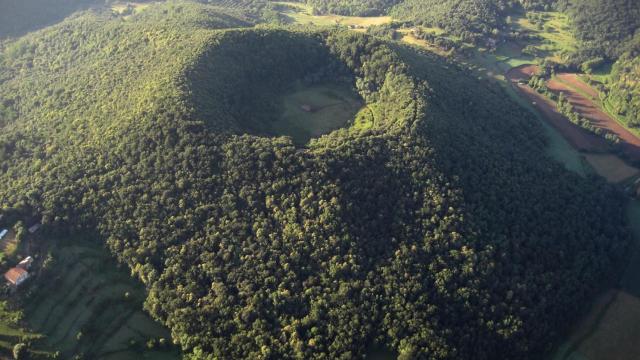 El volcán de Santa Margarida del Cot
