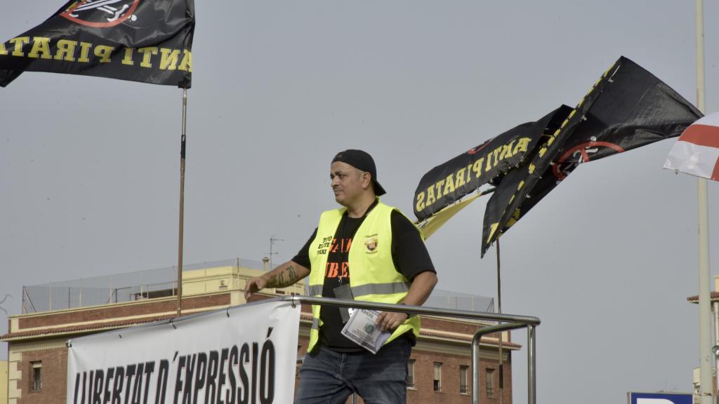 El portaveu d'Élite Taxi, Tito Álvarez