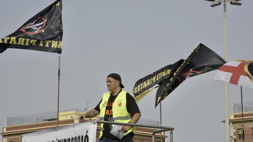 El portaveu d'Élite Taxi, Tito Álvarez