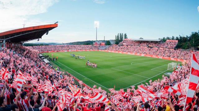 Imagen de Montilivi durante un partido de la Liga