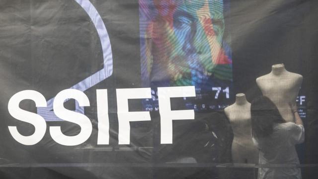 El Kusaal decorado para el Festival de San Sebastián