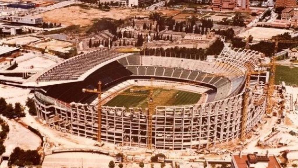 El Camp Nou antes del Mundial de 1982