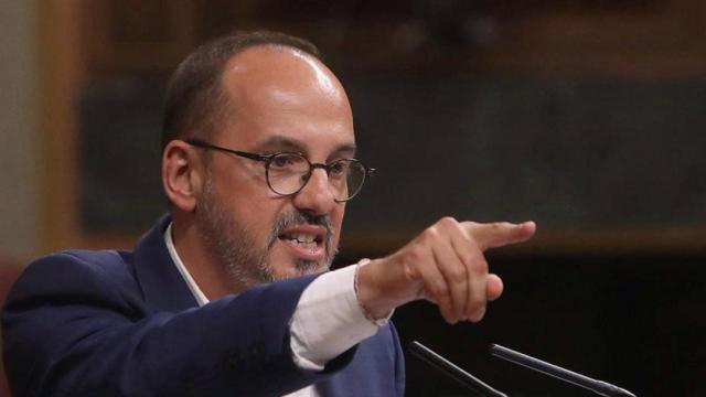 Carles Campuzano, 'conseller' catalán de Derechos Sociales, en el Congreso