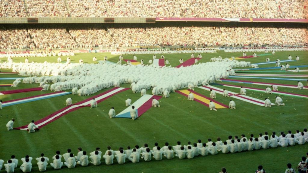 El Camp Nou, el 1982