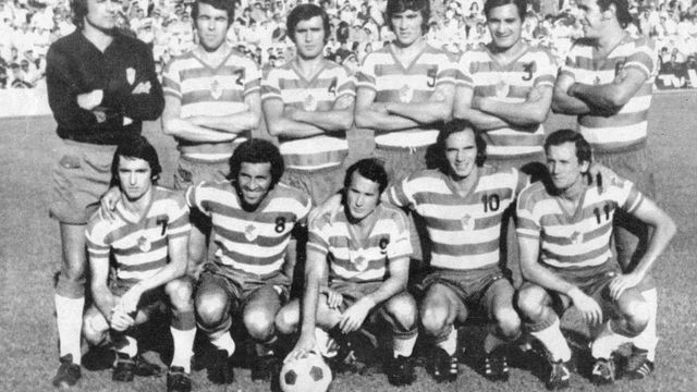 Alineación del Granada en los años 70