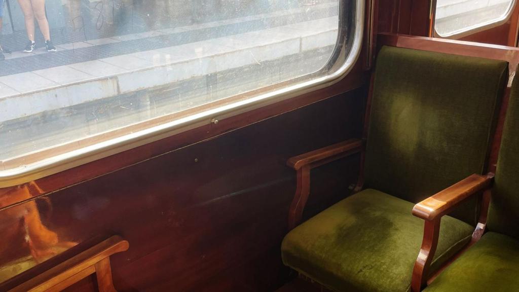 Asientos del 'tren granota'