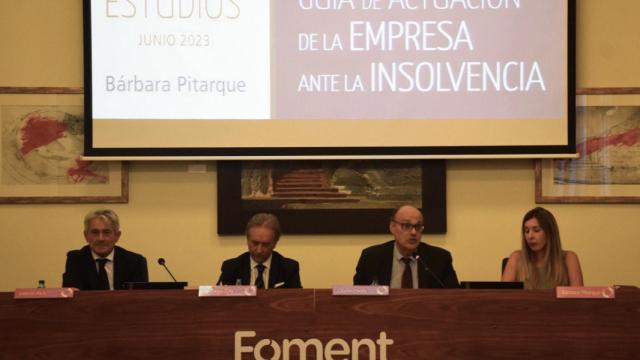 La presentación de la nueva guía de actuación de la empresa ante la insolvencia