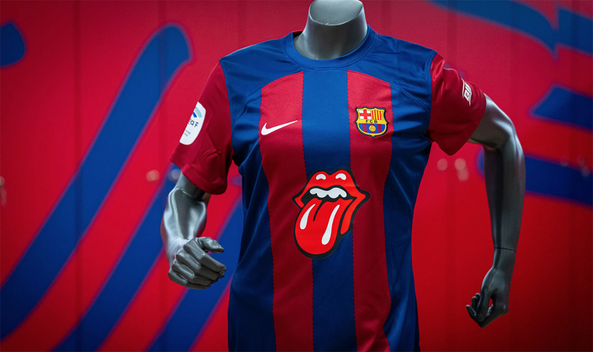 La samarreta del clàssic amb el logotip dels Rolling Stones