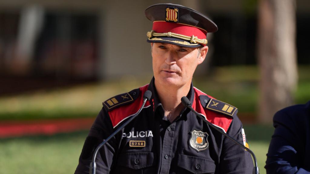 Eduard Sallent, comisario de Mossos d'Esquadra