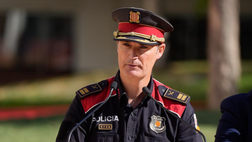 Eduard Sallent, comisario de Mossos d'Esquadra