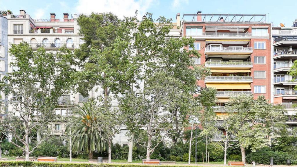 Vista del Turó Park de Barcelona, uno de los barrios más caros de la ciudad