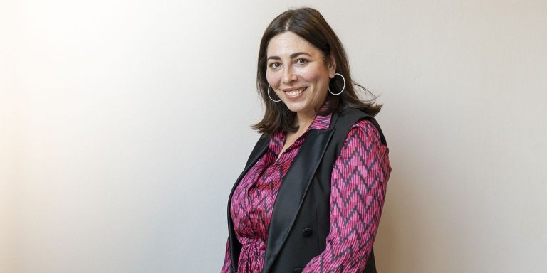 Luz Guilarte, en la redacción de Metrópoli Abierta / LENA PRIETO