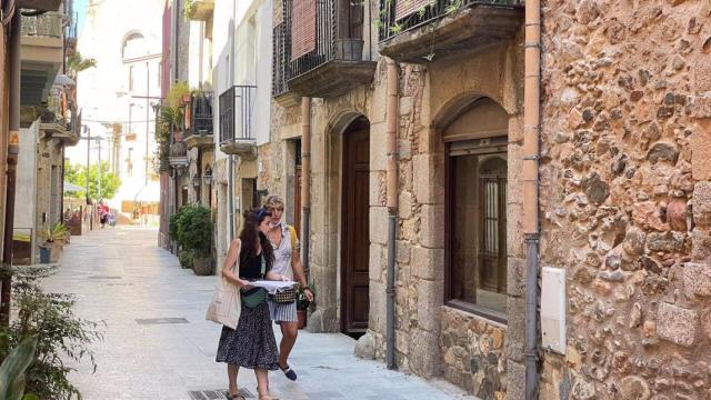 Una calle de Calonge