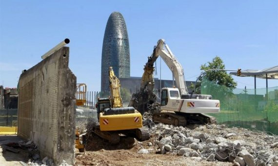 Plaza de Les Glòries / EFE